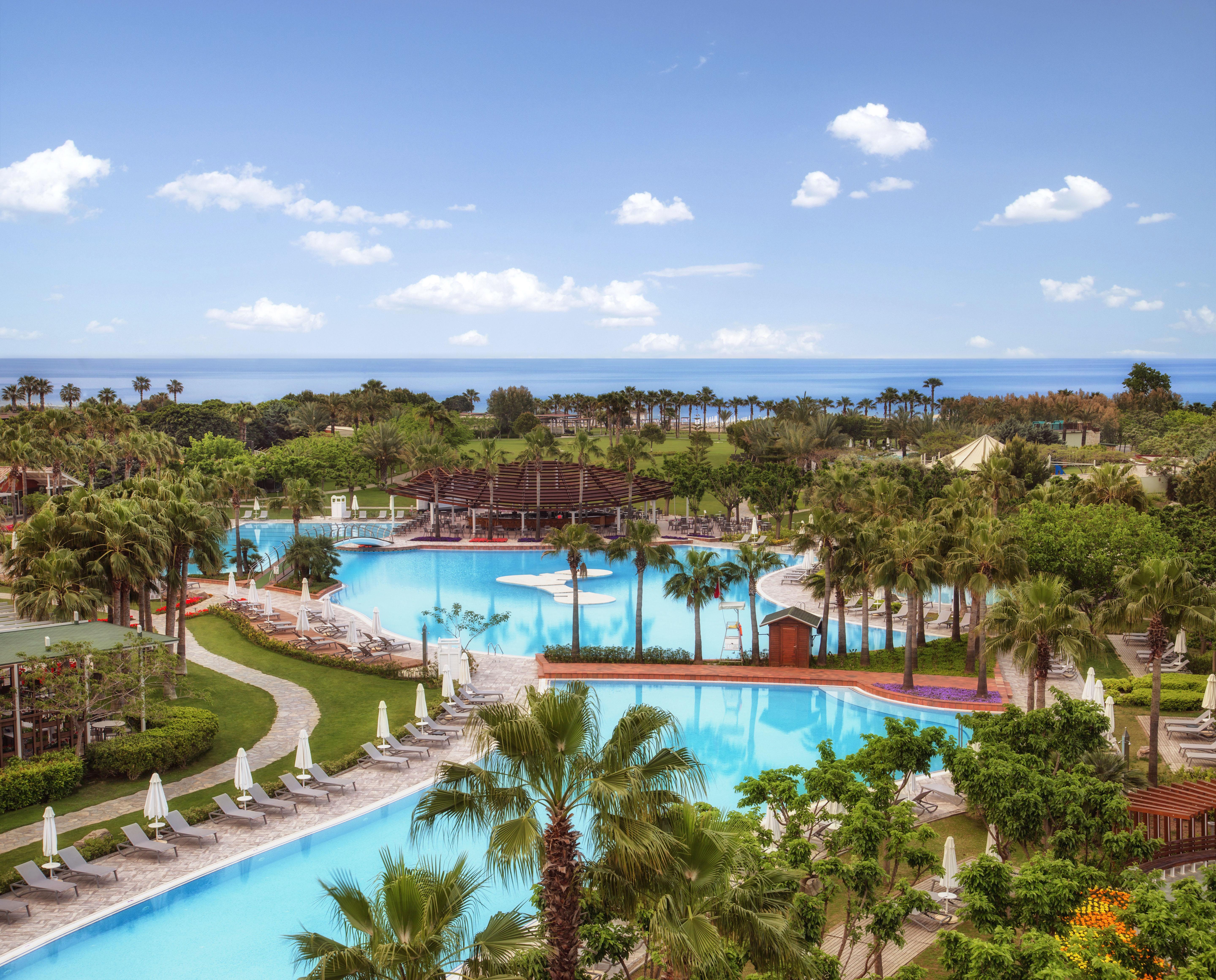 Lara Barut Collection Hotel Antalya Luaran gambar The resort's main pool